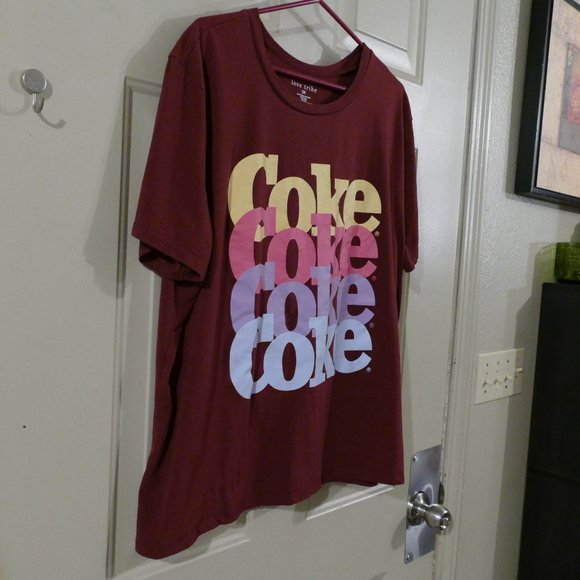 Coke T-Shirt by Love Tribe 3X - Picture 3 of 5